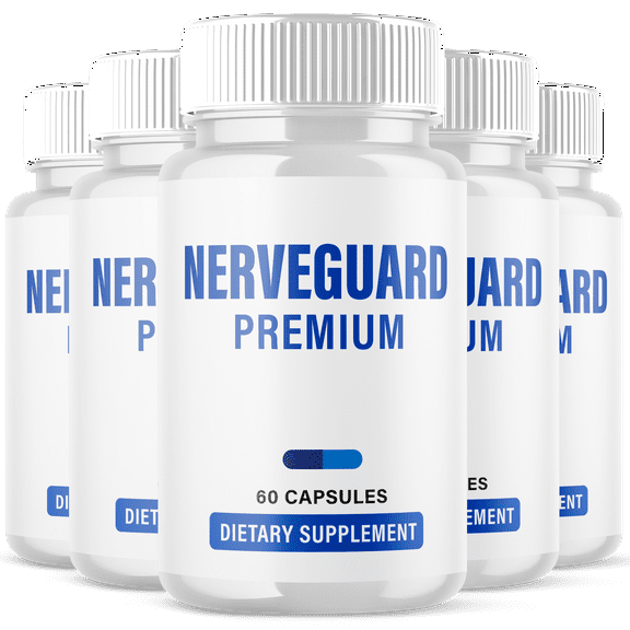NerveGuard Premium Advanced Nerve Health Support Pills Natural Vitamin Supplement Nerve Guard Premium 300 Capsules