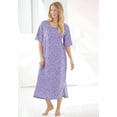 thumbnail image 5 of Dreams & Co. Plus Size Long Tagless Sleepshirt, 5 of 6