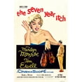 thumbnail image 1 of Seven Year Itch Mini Movie Poster 11inx17in in Mail/storage/gift tube 11x17 poster, 1 of 3
