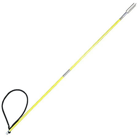 4.5' Travel Two Piece Spearfishing Fiber Glass Pole Spear w/ Lionfish Barb