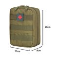 thumbnail image 1 of Bolsa Edc Bolsa EDC del ejército, bolsa médica multifuncional para cinturón, equipo de supervivencia para caza Hugtrwg Para Estrenar, 1 of 4