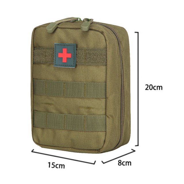 Bolsa Edc Bolsa EDC del ejército, bolsa médica multifuncional para cinturón, equipo de supervivencia para caza Hugtrwg Para Estrenar