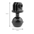 thumbnail image 6 of qiya Diving Action Camera Ball Adapter 1 inch Ball Joint Fill Light Lamp Holder, 6 of 8