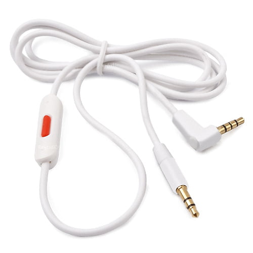 beats audio cable white