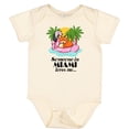thumbnail image 3 of Inktastic Someone in Miami Loves Me Boys or Girls Baby Bodysuit, 3 of 5