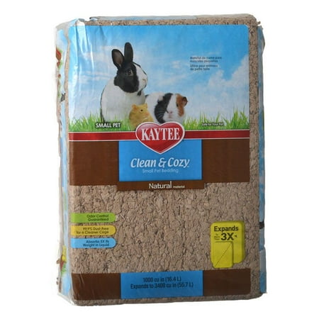 Kaytee Bedding - Kaytee Products Inc-Clean & Cozy Small Animal Pet Bedding- Natural 1000 Ci