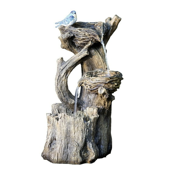 Evergreen Birds Nest Fountain