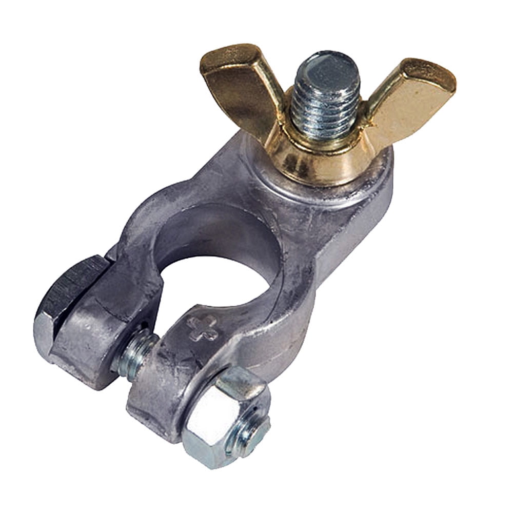 Ancor Lead Battery Terminal, Wing Nut Style for 3/8", Positive Stud
