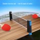 thumbnail image 2 of Juego de red portátil para tenis de mesa con postes de abrazadera de Metal, accesorio de red para pelotas de Ping Pong, 2 of 14