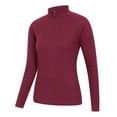 thumbnail image 3 of Mountain Warehouse Womens Talus Zip Neck Long-Sleeved Thermal Top, 3 of 4