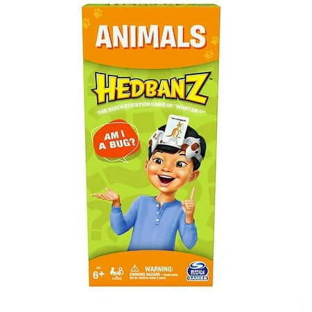UPC: 0778988339398 | Animal Themed Hedbanz Game Set with Headband and 15 Character Cards