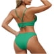 thumbnail image 3 of Traje de baño para mujer, estilo bikini de Europa y América, con efecto lavado, para mujer., 3 of 3