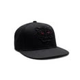 thumbnail image 1 of Knite Gorra Negra para Hombre con Bordado de Tigre y Visera Plana Ajustable, 1 of 5