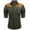 Army Green, variant on COOFANDY Mens Shirt Western Cowboy Embroidered Long Sleeve Slim Fit Casual Cotton Button Down Hippie with Pockets