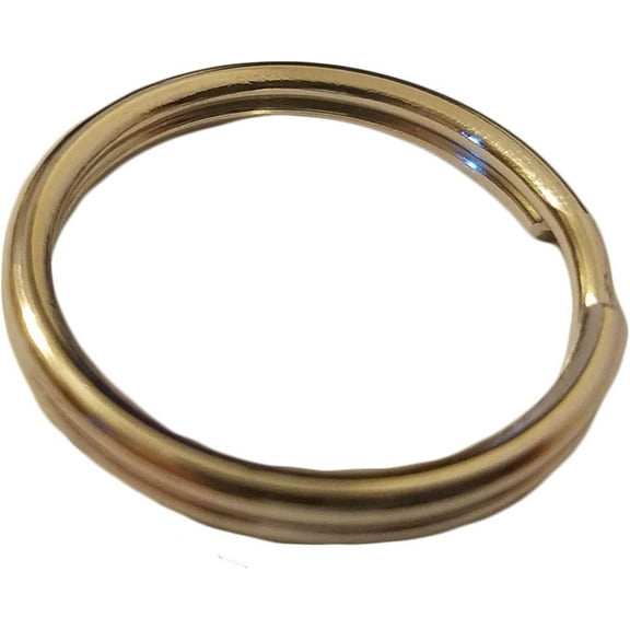 ® Split 1 Inch Key Rings, 144, Bulk Metal Keychain Rings, Split Keyrings, Rings for Home, Car, Office Keys, Great for Crafts using beads, ribbons, Creating Your Own Key Chain