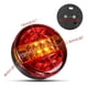 thumbnail image 3 of Universal 12v 24v 20-LED Tail Light back Brake Light Turn Signal Lamp Round Hamburger Lamps For Car Lorry Truck Van Trailer, 3 of 5
