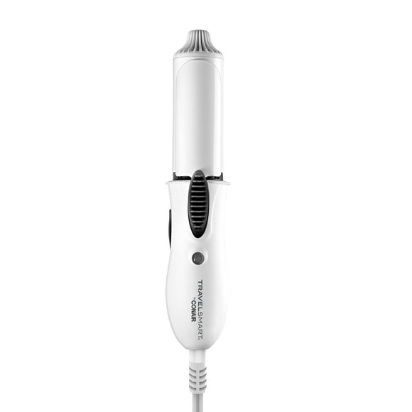 Travel Smart by Conair 1" Ceramic Mini Curling Iron (White)