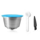thumbnail image 1 of Copa de acero inoxidable Cápsulas de café recargables Cafetera de acero inoxidable Filtros de cápsulas Taza Capacidad de 0.35 oz para Dolce Gusto EDG466 EDG606 EDG305 Mini Me EDG626 Máquina de café Abanopi  Copa de acero inoxidable, 1 of 7
