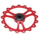 thumbnail image 5 of Sealed Bearing Jockey Wheel, Aluminum Alloy Ceramic Bearing Rear Derailleur Guide Wheel Light Weight 17T For 7/8/9/10 Speed For Most Rear Derailleur ANGGREK AA2716, 5 of 8
