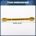thumbnail image 4 of Unique Bargains Motorcycle Cross Bar, Handlebars 31cm/12.20" Motorcycle Handlebar with Wrench Gold Tone, 1set, 4 of 7