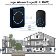 Caregiver Pager Wireless Emergency Call Button for Elderly,Simple and efficient auxiliary equipment that can be carried with you
