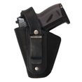 thumbnail image 3 of Barsony Right Black Leather Outside the Waistband Holster Size 10 Baby Browning Seecamp Colt 25 Mini 22 25 380, 3 of 4