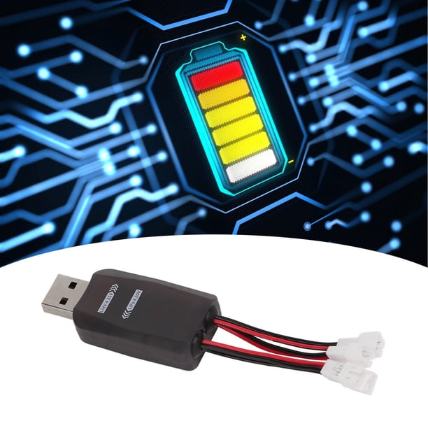 Cargador de Batería USB CX405 4CH, CX405 MINI BATERÍA USB CARGADOR DE BATERÍA ENCHUFE Y JUEGA ESTA