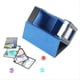 thumbnail image 2 of Caja de Baraja de Cartas con Ventana de Visualización, Caja de Baraja de Cartas con Bandeja para Dados Caja de Almacenamiento de Tarjetas Portatarjetas Magnético de 35 Puntos Azul, 2 of 5