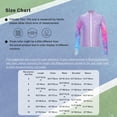 thumbnail image 6 of Lejafay Kids Girls Athletic Sport Jacket Zipper Figure Ice Skating Training Top Long Sleeve Sparkly White 6, 6 of 6
