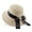 Beige, variant on Holzlrgus Women,Little Girls Straw Sun Hat Summer Beach Cap Foldable Visor Floppy Hats Wide Brim with Bowknot