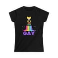 thumbnail image 3 of It's OK to Be Gay Gender Equality LGBT Pride Day Gay Rainbow Shirts for Women, 3 of 8