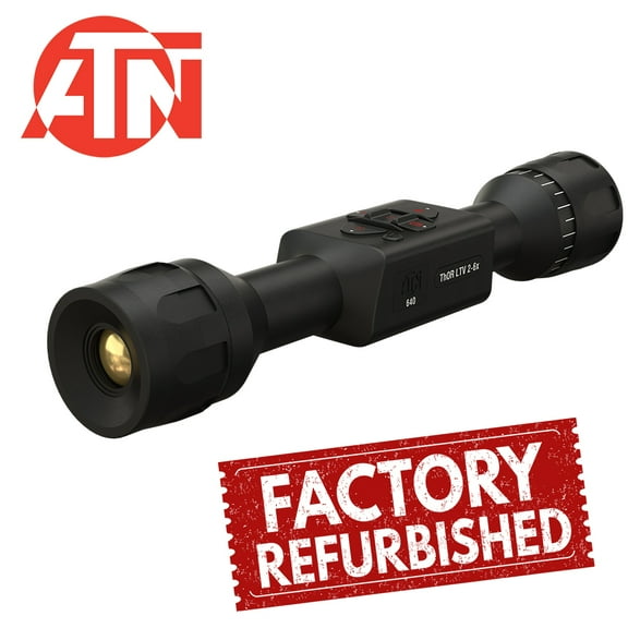Restored Premium ATN Thor LTV 2-6x, 640x480 Thermal Scope w/ Video Recording (Refurbished)