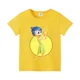 thumbnail image 3 of Camiseta de algodón de dibujos animados Kawaii para niños, camisetas de moda, Tops de manga corta, ropa suelta para niños y niñas, regalo, 3 of 5