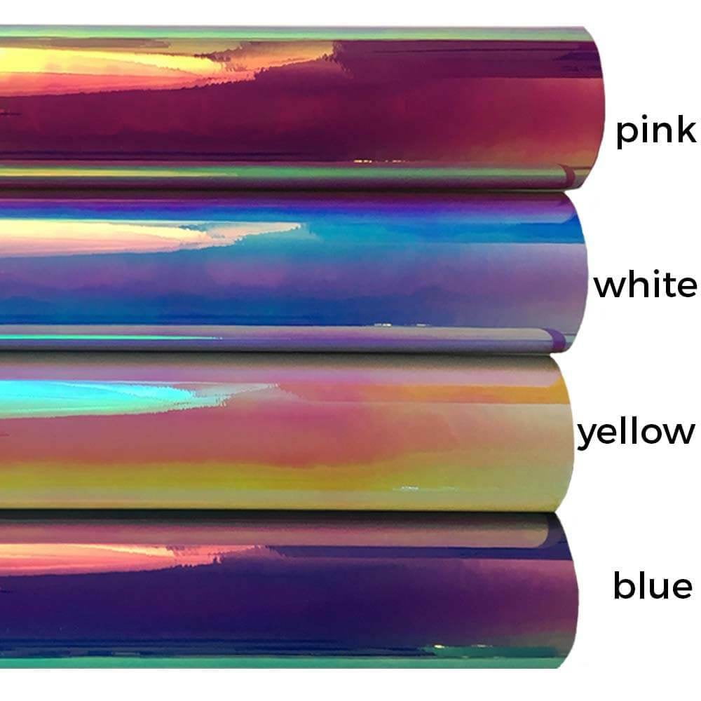 Green Holographic Vinyl Rolls for Cricut, Silhouette | 25 Feet ...