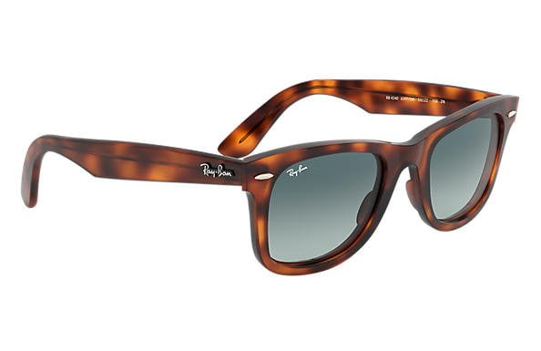 RayBan レイバン RB4340 601/4O Ray-Ban Wayfarer Ease Green Classic G-15 Unisex Sunglasses