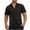 Black, variant on Men Button T Shirt Men's Button Down Shirts 2025 Short Sleeves Solid Color Collared Tops Lightweight Summer Tunic