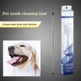 thumbnail image 3 of Greeniant Limpiador de Dientes de gato Cuidado de la salud Placa Quitamanchas Cabezas dobles Rascador Espátula Suministros para perros Greeniant PT0537-00B, 3 of 6