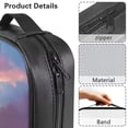 thumbnail image 6 of FKELYI Beach Running Horse Print Faux Leather Bible Cover Book Carrying Case Large Capacity Church Bible Bag with Zipper Pocket Book Carrier Scriipture Protector for Prayer, 6 of 6
