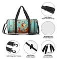 thumbnail image 4 of KLL Floating Colorful Cereal Duffle Bag For Men Women Sport Gym Fitness Tote Travel Training Workout Basketball Football Weekender, 4 of 6