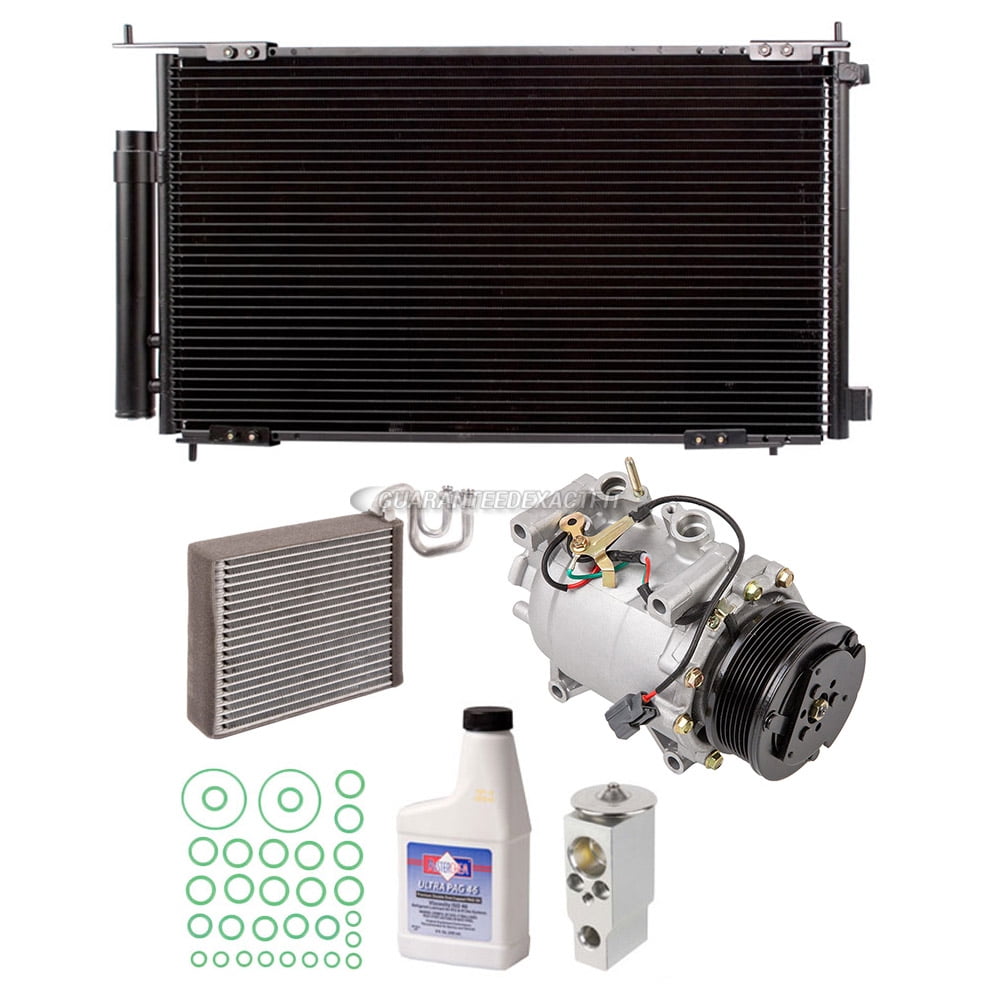 For Honda CRV CRV 20022006 A/C Kit w/ AC Compressor Condenser & Drier