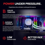 Skytech Azure Gaming PC Desktop INTEL Core i7 14700F MC NVIDIA GeForce RTX 5060 1TB NVMe SSD 32GB DDR5 RAM, AIO Liquid Cooling Windows 11