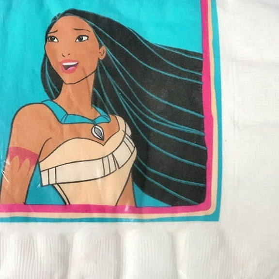 Pocahontas Vintage 1995 Teal Small Napkins (16ct)