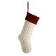 thumbnail image 3 of Gran oferta calcetines navideños de 18 pulgadas medias navideñas tejidas con Cable de gran tamaño para vacaciones familiares, 3 of 4