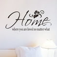 thumbnail image 3 of JJKBVCLO Bedroom Sticker Vinyl Art Mural Home Decal Are Wall Home You Where Home, 3 of 6