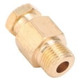 thumbnail image 3 of Conector de tubo de aceite, adaptador recto de montaje de tubo de latón para conducto de aluminio, cobre y nailon, 3 of 8