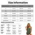 thumbnail image 3 of Women's Tankini Swimsuits Tummy Control Two Piece Bathing Suit Crew Neck Tie Front Flowy Swim Top with Bottom, 5XL, 3 of 6