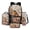 Robin Cherry Blossom, variant on ZUXONGSY Robin Cherry Blossom Print Backpack for Boys Girls School Bag with Lunch Bag Pencil Case and Water Bottle Holder Set Kids 4 in 1 Bookbag Back Packs Satchel Travel Daypack Rucksack