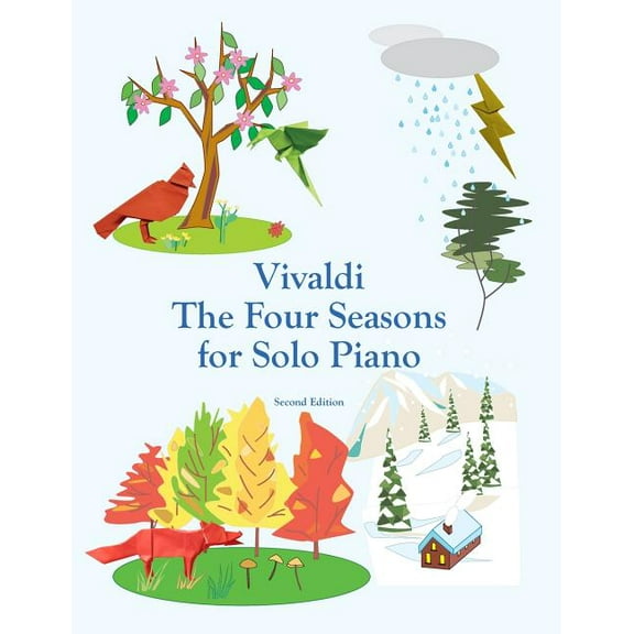 Vivaldi The Four Seasons for Solo Piano, (Paperback)