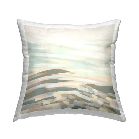 Stupell Industries Desert Mesa Abstraction Decorative Printed Throw Pillow Design by June Erica Vess