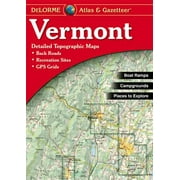 Angle View: Vermont Atlas & Gazetteer: Vermont Atlas & Gazetteer (Edition 12) (Paperback)